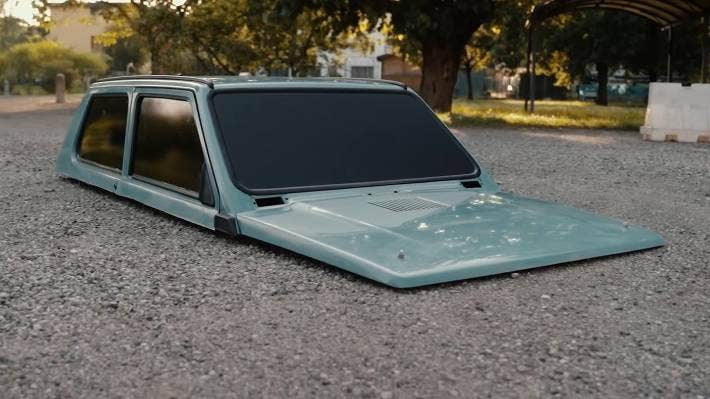 The world's lowest car looks totally fake, but isn't