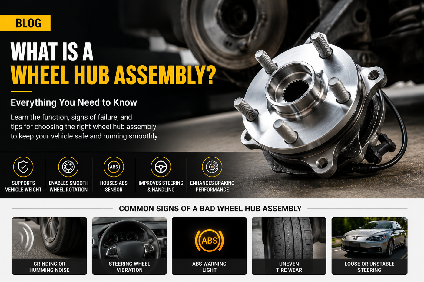What Is a Wheel Hub Assembly? Everything You Need to Know