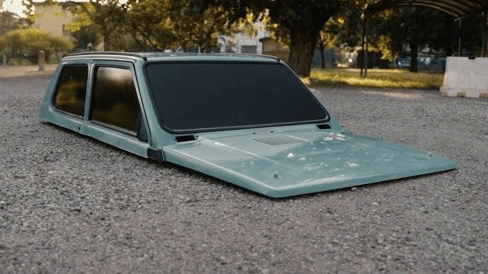 The world's lowest car looks totally fake, but isn't - MotorbyMotor