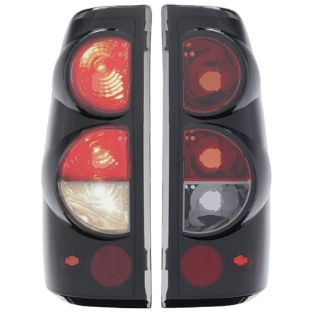 1999–2006 Chevy Silverado 1500 Smoked Rear Tail Lights