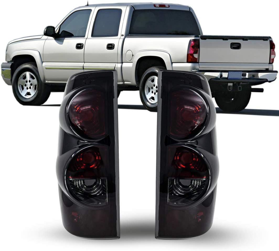 1999–2006 Chevy Silverado 1500 Smoked Rear Tail Lights