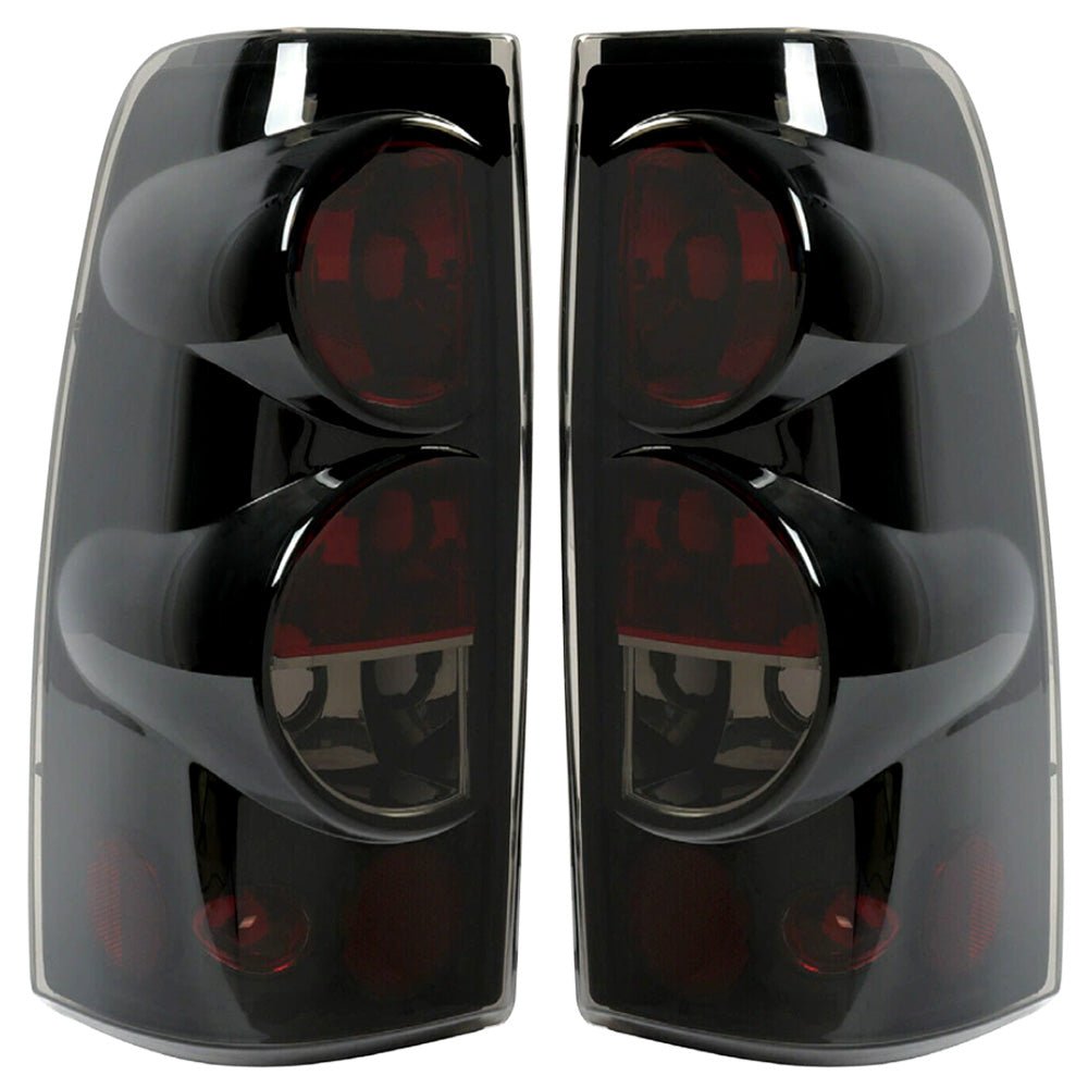 1999–2006 Chevy Silverado 1500 Smoked Rear Tail Lights