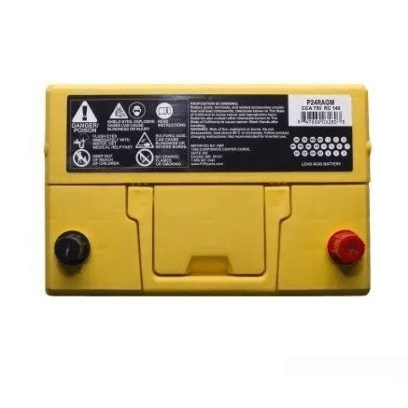 Fvp P24ragm Agm Battery | 750cca | Group 24r - Auto & Truck