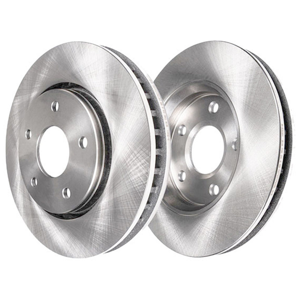MotorbyMotor Front Rear Brake Kit Rotors and Ceramic Pads Replacement for 2007-2012 Nissan Altima Limited Slotted Disc Brake Rotor & Brake Pad 31464, 31312