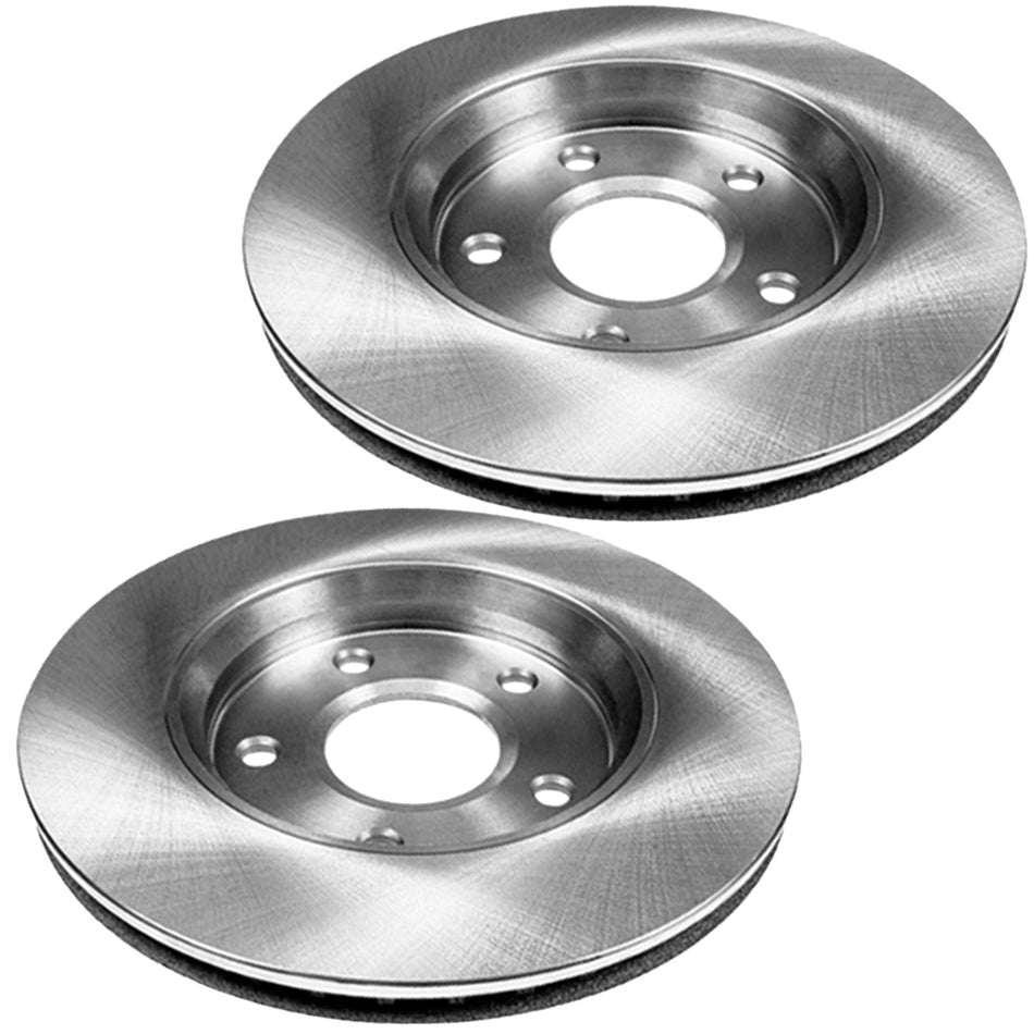 Front Drilled and Slotted Disc Brake Rotors for Toyota Avalon, Lexus ES300H,ES350