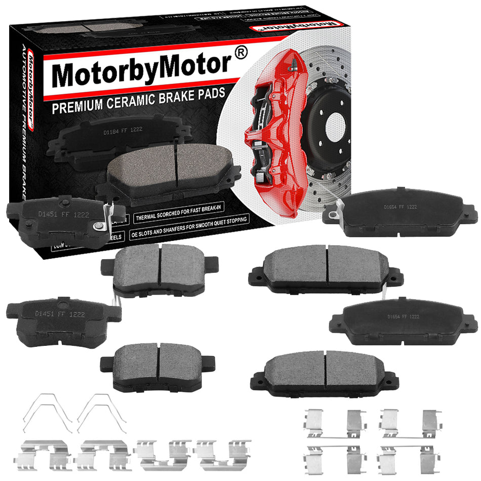 Honda Accord Brake Pads 2013-2017 (Front & Rear)