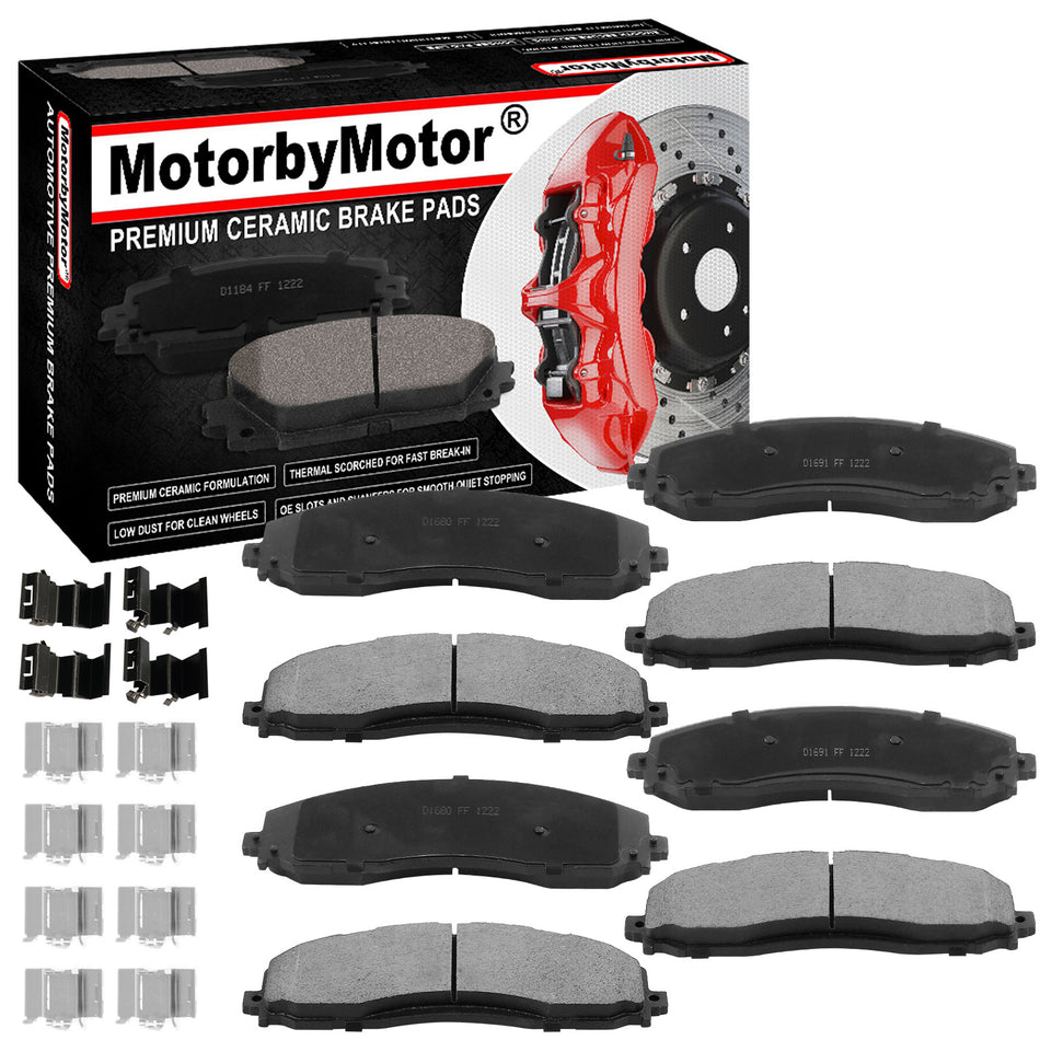 Ford F-250 Super Brake Pads 2013-2021 (front & Rear)