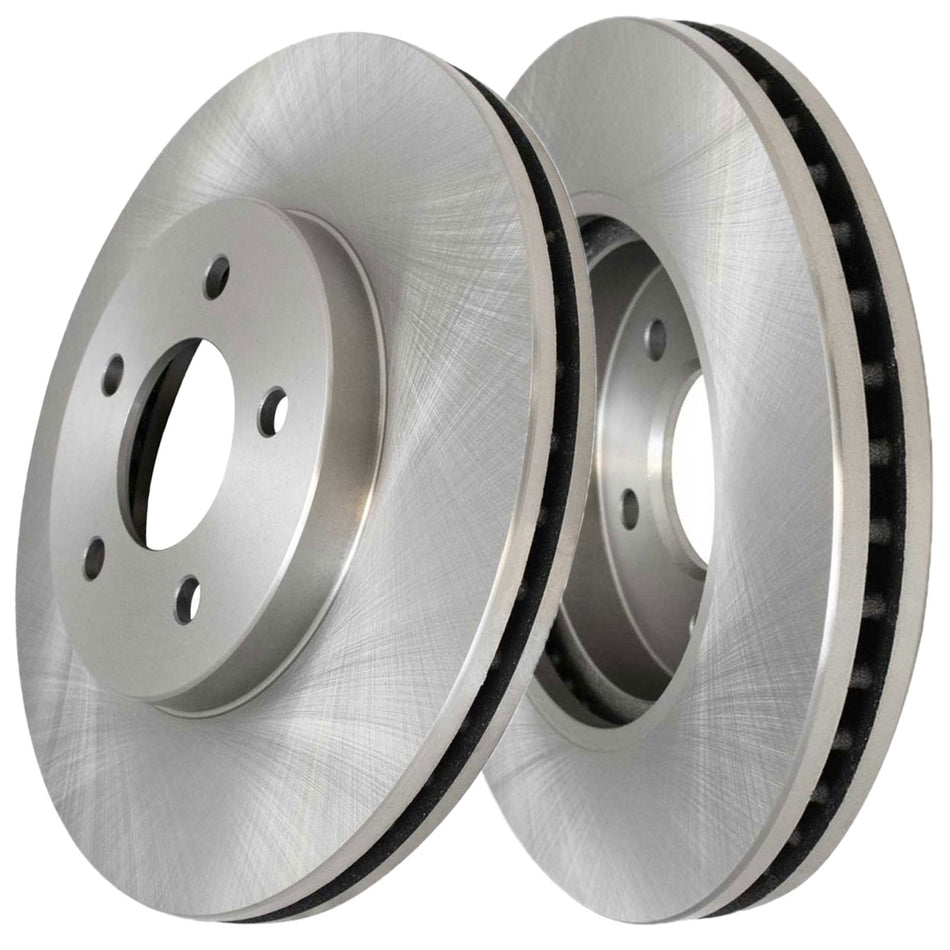 Front Drilled and Slotted Disc Brake Rotors for Chevy Impala, Chevy Monte Carlo, Buick Lucerne