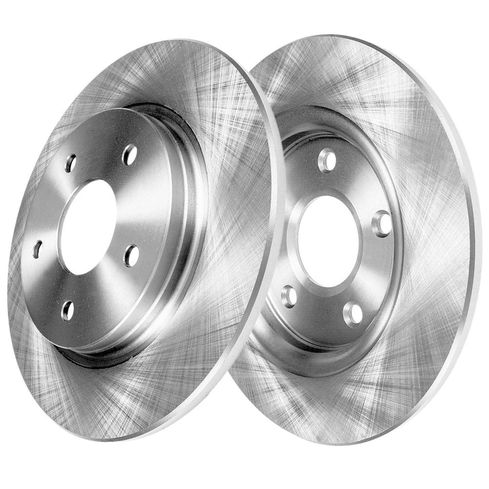Chevy Impala, Buick Allure Lacrosse, Pontiac Grand Prix Rear Brake Rotors and Ceramic Pads