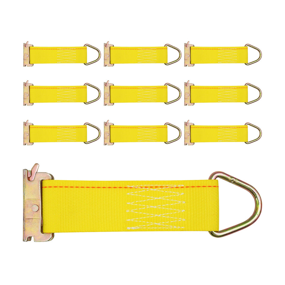 Robbor E-Track Rope Ring Tie Down Strap 2" x 6"