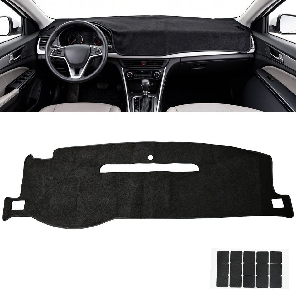 Black Dashboard Cover Pad | 2007–2014 Silverado Avalanche Sierra Tahoe