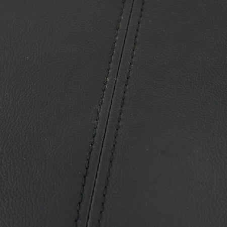 Black Leather Suture Console Armrest Lid Cover for 2008 2009 2010 2011 2012 Honda Accord Center Console Cover Lid