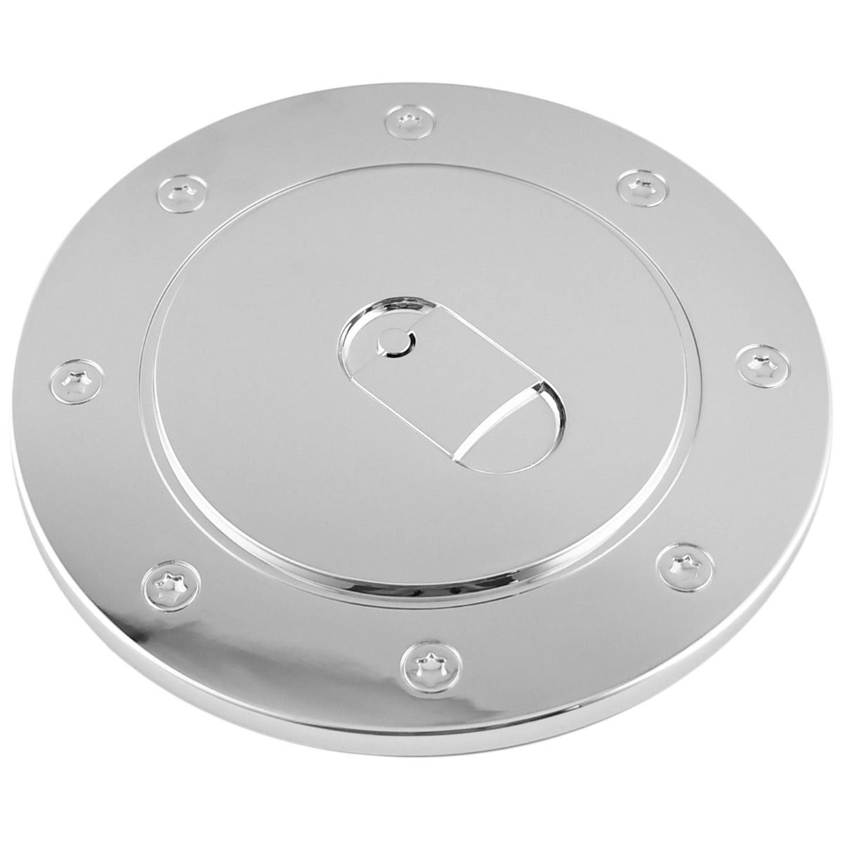 Chrome Fuel Tank Cap Fits For 07 - 14 Chevrolet Silverado 2500