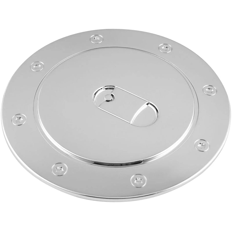 Chrome Fuel Tank Cap Fits For Chevy Silverado 1500 2500