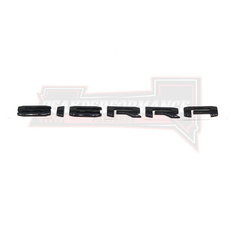 Denali Gloss Black Emblem Letters 4PCS Sierra Truck Upgrade