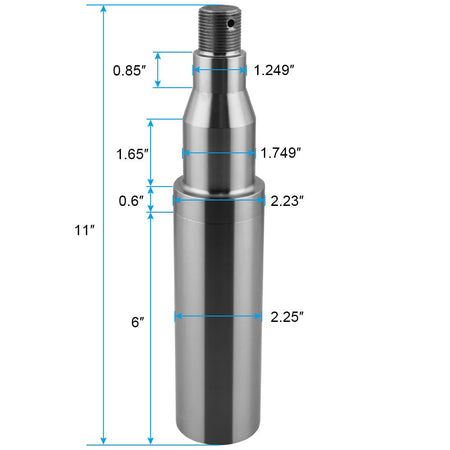 Dexter ALKO Axis Trailer Axel Round Spindle 42 2.25" x 6" 7000
