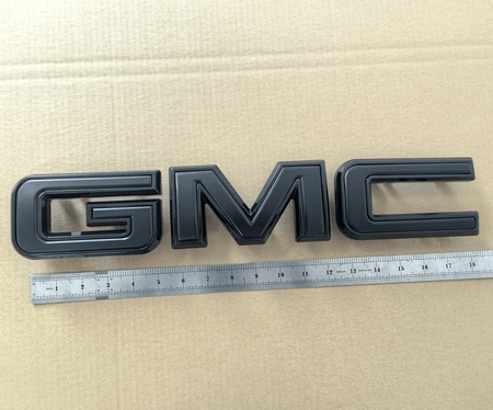GMC Black Front Grille Emblem Replacement Sierra Yukon Canyon