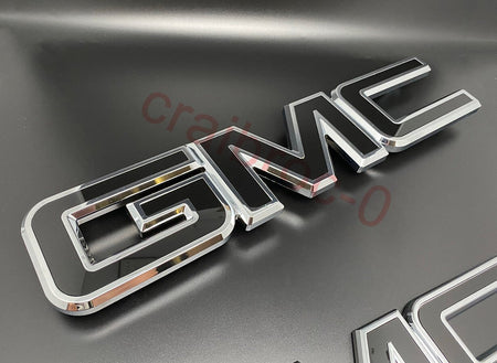 GMC Sierra Emblem Set 2PCS 2015 - 2019 Grille & Tailgate Badge