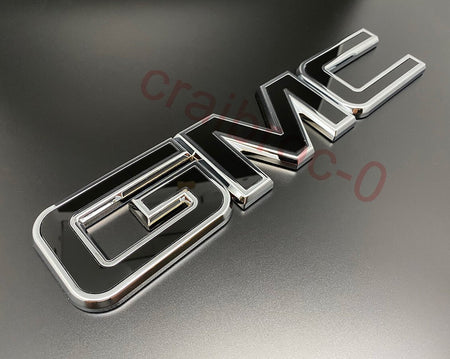 GMC Sierra Emblem Set 2PCS 2015 - 2019 Grille & Tailgate Badge