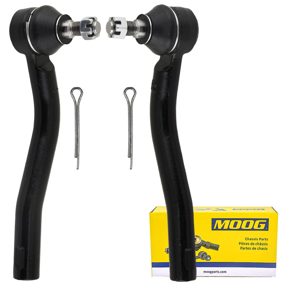 MOOG Ford Edge Front Outer Tie Rod End Links Pair 2007 - 2014