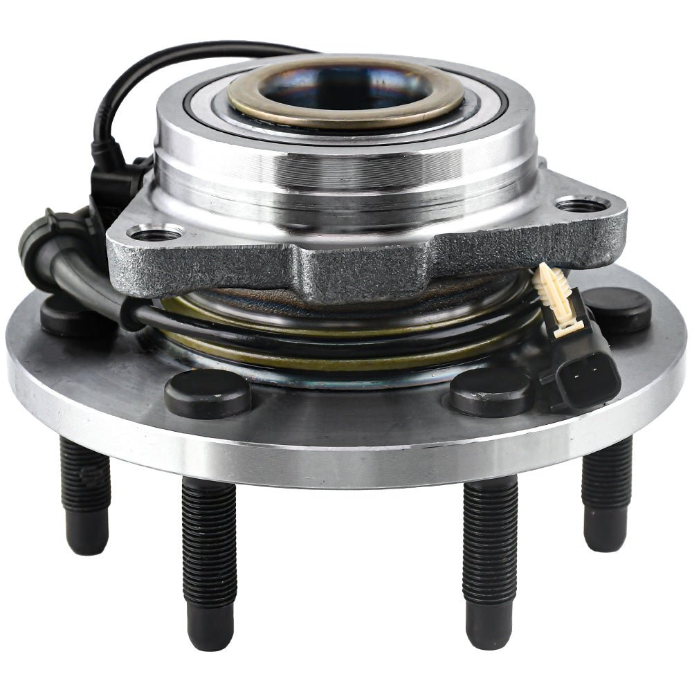 MotorbyMotor 515160 Front Wheel Bearing and Hub Assembly 4WD with 6 Lugs Fits for Chevy Silverado 1500 Suburban Tahoe, GMC Sierra 1500 Yukon XL, Cadillac XTS Escalade Hub Bearing (4x4, w/ABS)