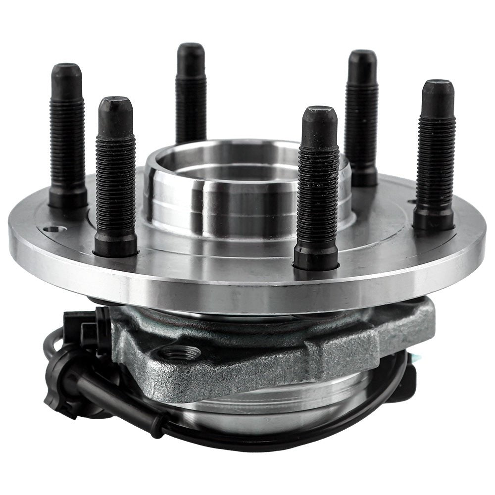 MotorbyMotor 515160 Front Wheel Bearing and Hub Assembly 4WD with 6 Lugs Fits for Chevy Silverado 1500 Suburban Tahoe, GMC Sierra 1500 Yukon XL, Cadillac XTS Escalade Hub Bearing (4x4, w/ABS)