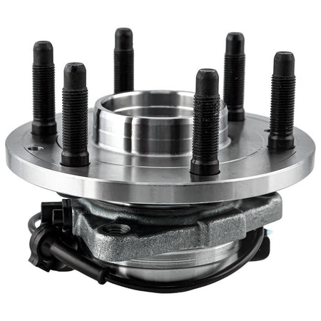 MotorbyMotor 515160 Front Wheel Bearing and Hub Assembly 4WD with 6 Lugs Fits for Chevy Silverado 1500 Suburban Tahoe, GMC Sierra 1500 Yukon XL, Cadillac XTS Escalade Hub Bearing (4x4, w/ABS)