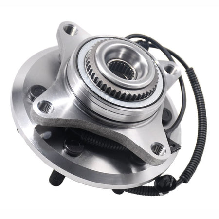 MotorbyMotor 515169 (4WD) Front Wheel Bearing and Hub Assembly with ABS 6 Lugs Fits for 2015 - 2017 Ford F - 150 (2.7L 3.5L 5.0L Engines) Heavy Duty Low - Runout OE Directly Replacement Hub Bearing