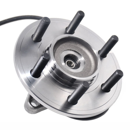 MotorbyMotor 515169 (4WD) Front Wheel Bearing and Hub Assembly with ABS 6 Lugs Fits for 2015 - 2017 Ford F - 150 (2.7L 3.5L 5.0L Engines) Heavy Duty Low - Runout OE Directly Replacement Hub Bearing