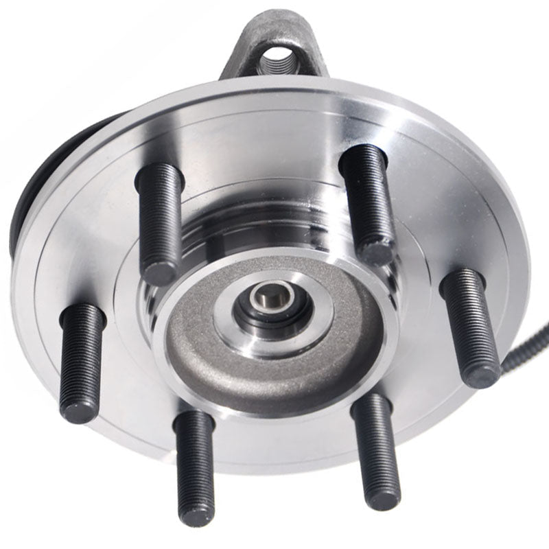 MotorbyMotor 515169 (4WD) Front Wheel Bearing and Hub Assembly with ABS 6 Lugs Fits for 2015 - 2017 Ford F - 150 (2.7L 3.5L 5.0L Engines) Heavy Duty Low - Runout OE Directly Replacement Hub Bearing