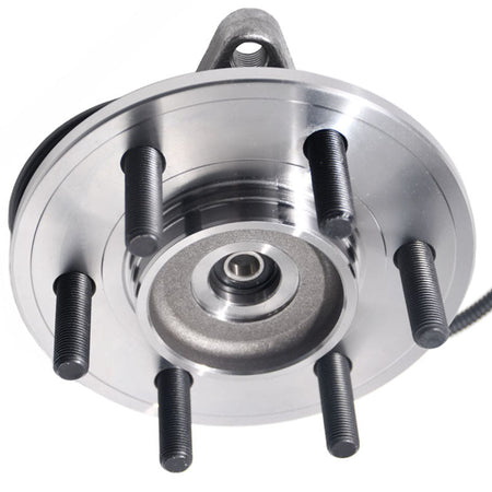 MotorbyMotor 515169 (4WD) Front Wheel Bearing and Hub Assembly with ABS 6 Lugs Fits for 2015 - 2017 Ford F - 150 (2.7L 3.5L 5.0L Engines) Heavy Duty Low - Runout OE Directly Replacement Hub Bearing