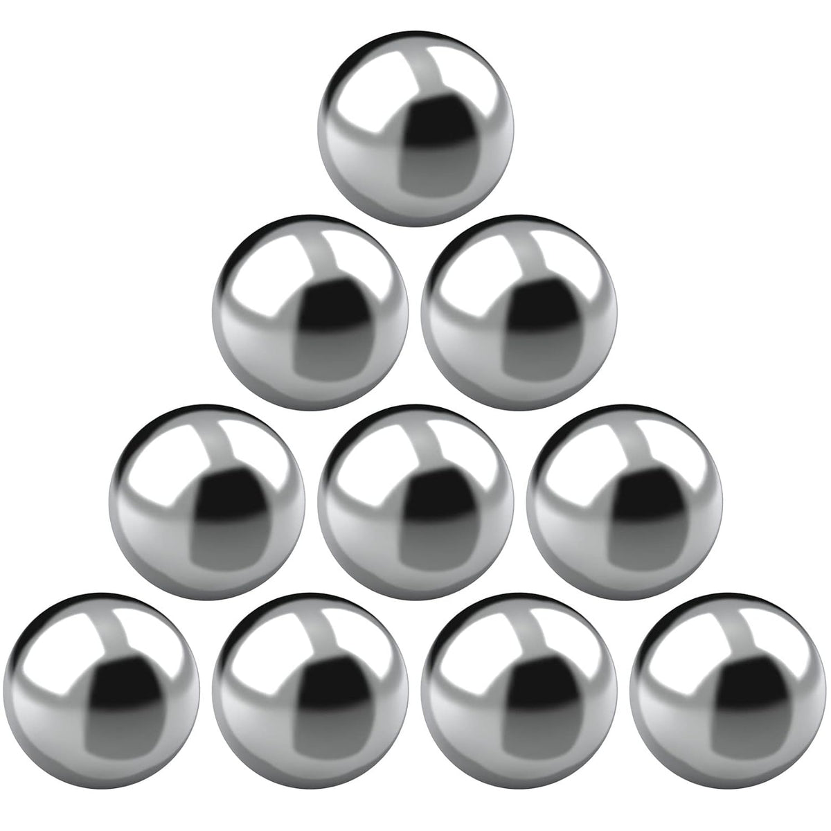 MotorbyMotor Chrome Steel Bearing Ball G25 1/2 Inch (10PC)