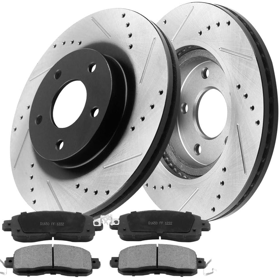 Nissan Altima Brake Rotor 2014 - 2019 (Front Left) (Variant 2)