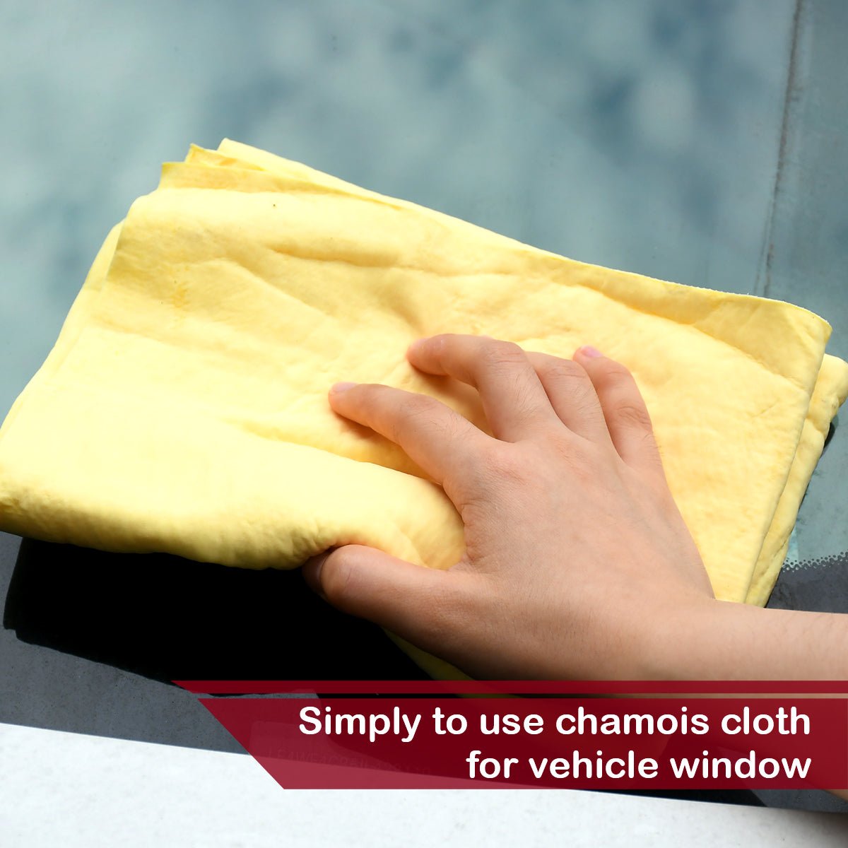 Premium 26x17" PVA Chamois Car Towel | Professional Detailing Kit
