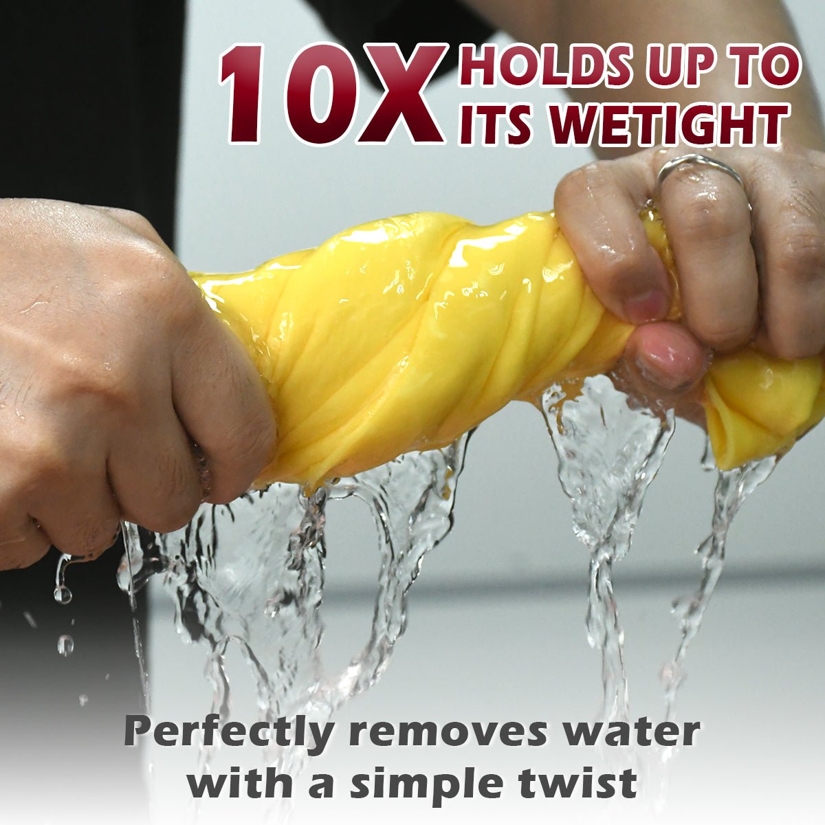 Premium 26x17" PVA Chamois Car Towel | Professional Detailing Kit