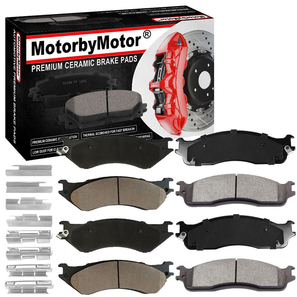Ram 1500 Brake Pads 2006 - 2008 (Front & Rear)