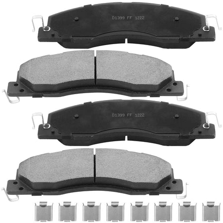 Ram 1500 Brake Pads 2009 - 2010 (Front & Rear)