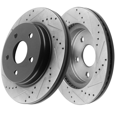 Ram 1500 Brake Rotor 2007 - 2009 (Front & Rear Pair)