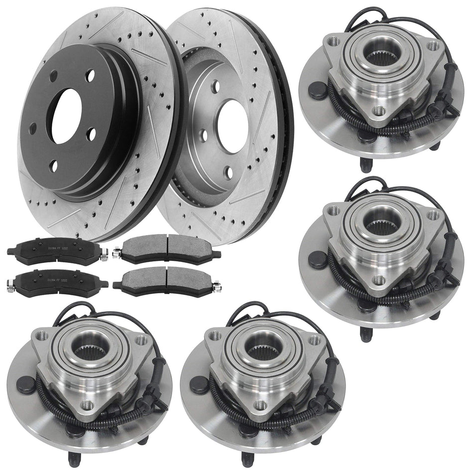 Ram 1500 Front Wheel Bearing Hub 2009 - 2010