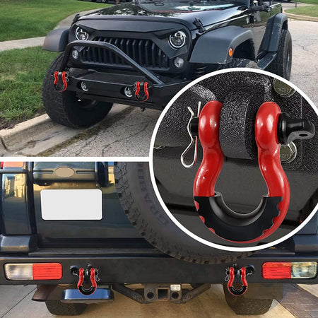 Robbor 3/4 Inch D - ring Shackle