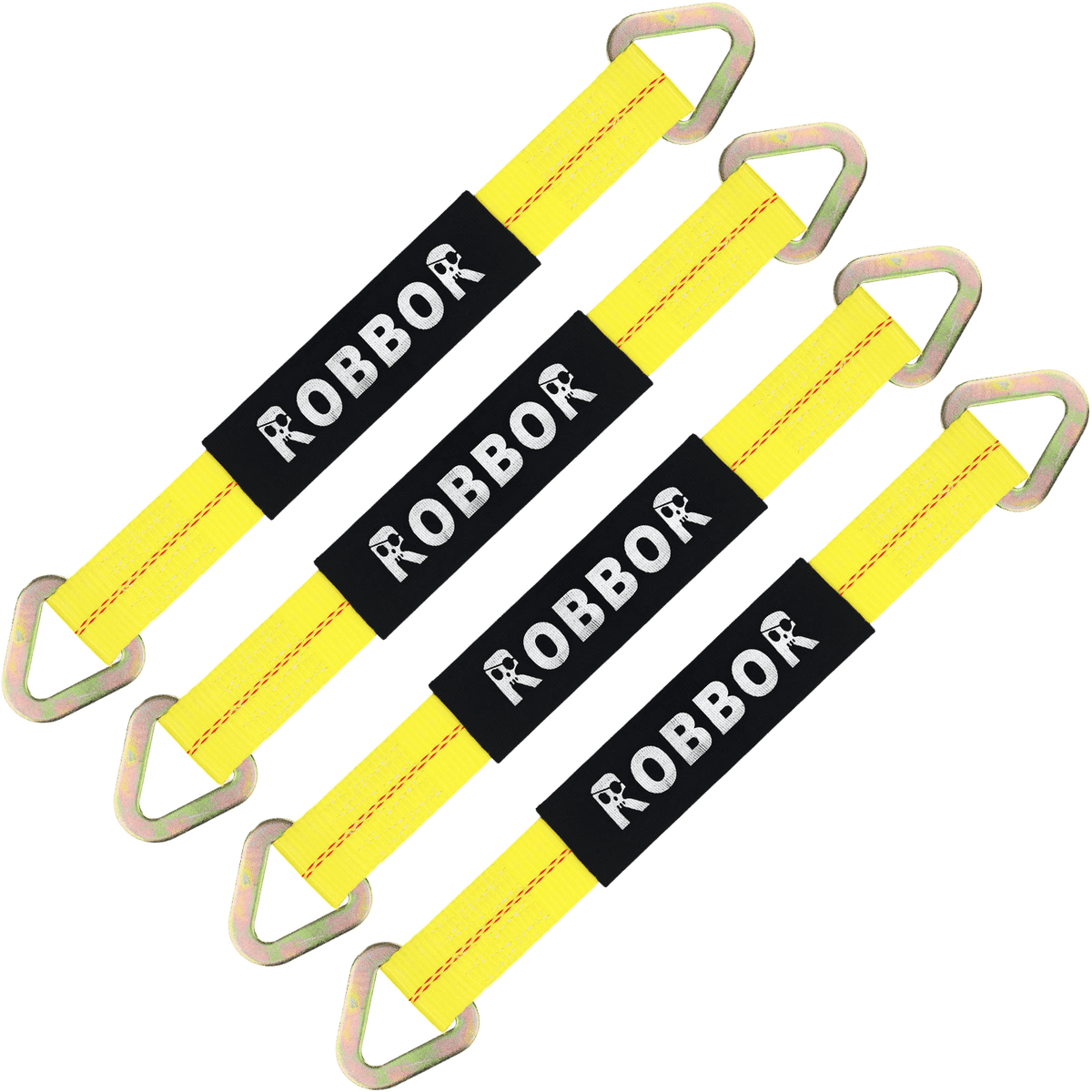 Robbor 36" Axle Tie - down Strap 4 - pack