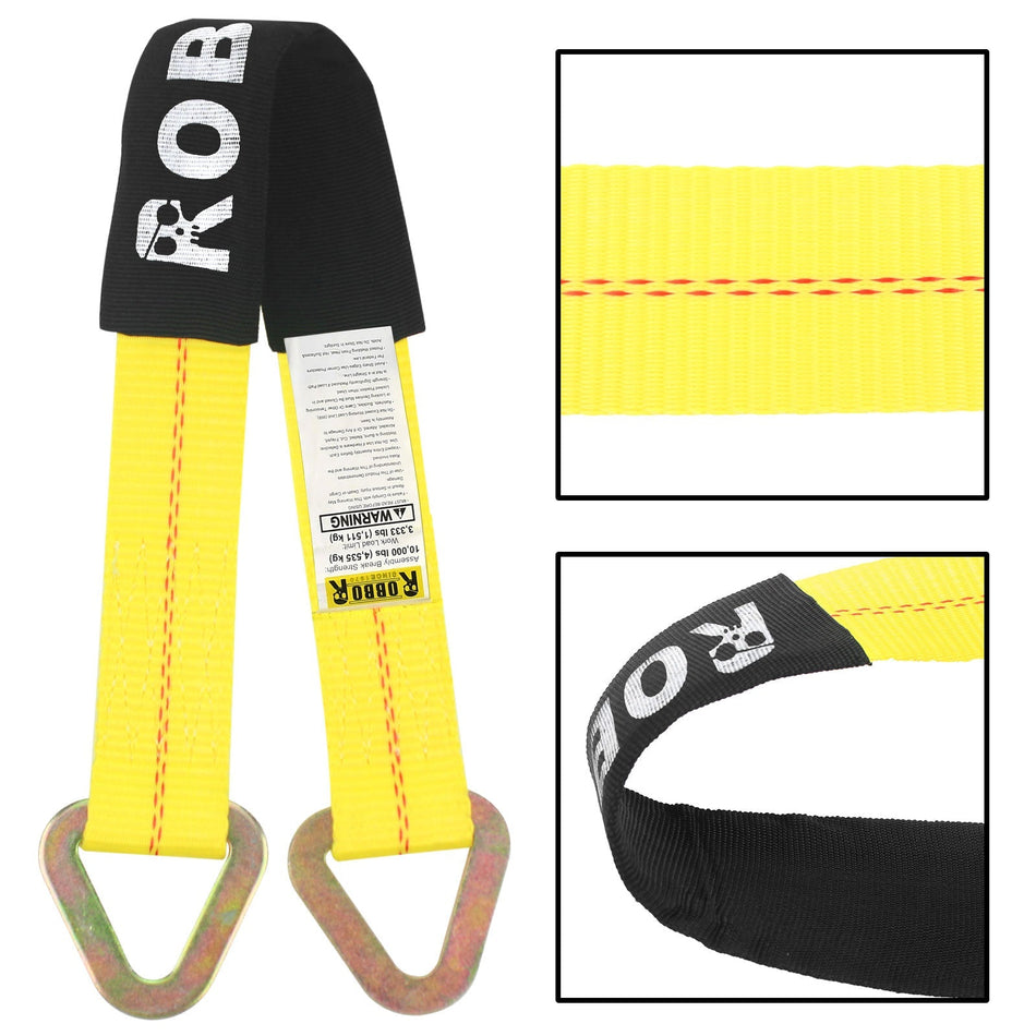 Robbor 36" Axle Tie - down Strap 4 - pack