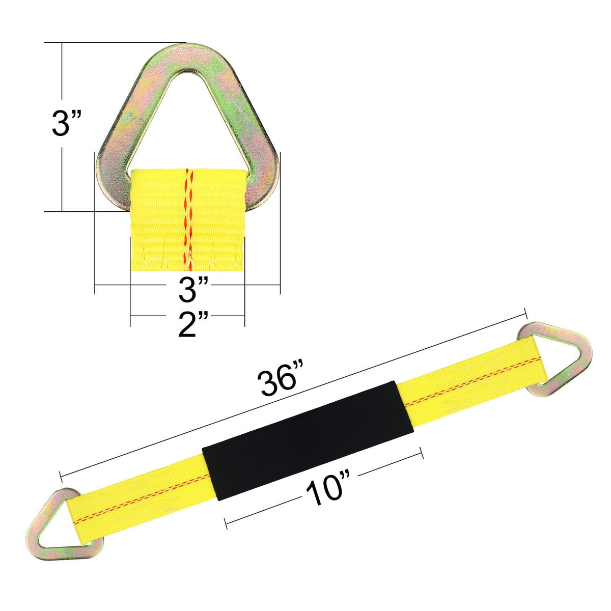 Robbor 36" Axle Tie - down Strap