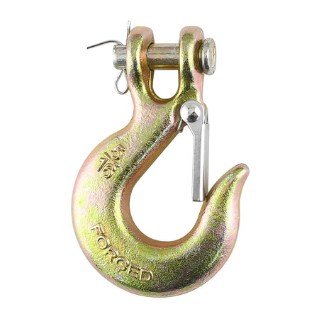 Robbor 5/16 Inch Clevis Hook With Safety Latch