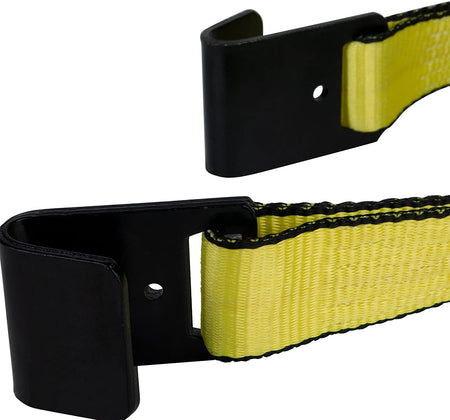 Robbor Adjustable Tow Dolly Basket Straps Black Flat Hook