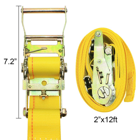 Robbor E - track Ratchet Straps 2 In. 12 Ft.
