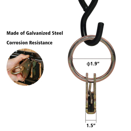 Robbor E - track Spring E - fitting W/ O - ring