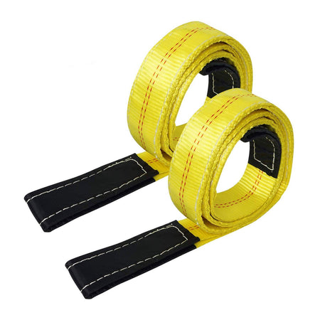 Robbor Nylon Lift Sling Webbing Straps 2 In.7 Ft.