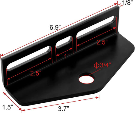 Robbor Universal Lawn Mower Trailer Hitch