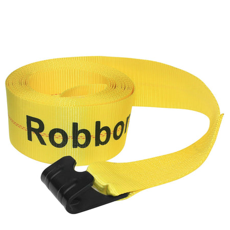 Robbor Winch Strap W/flat Hook 4" X 30' (box Of 10)
